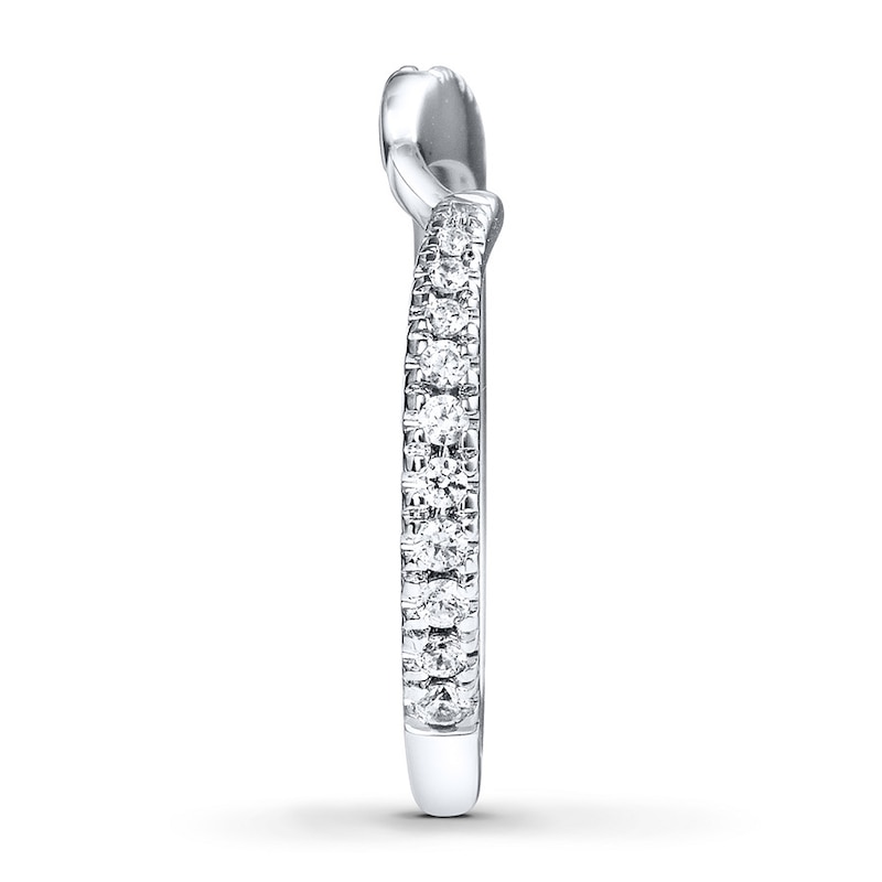 Main Image 4 of Ever Us Band 1/3 ct tw Diamonds 14K White Gold