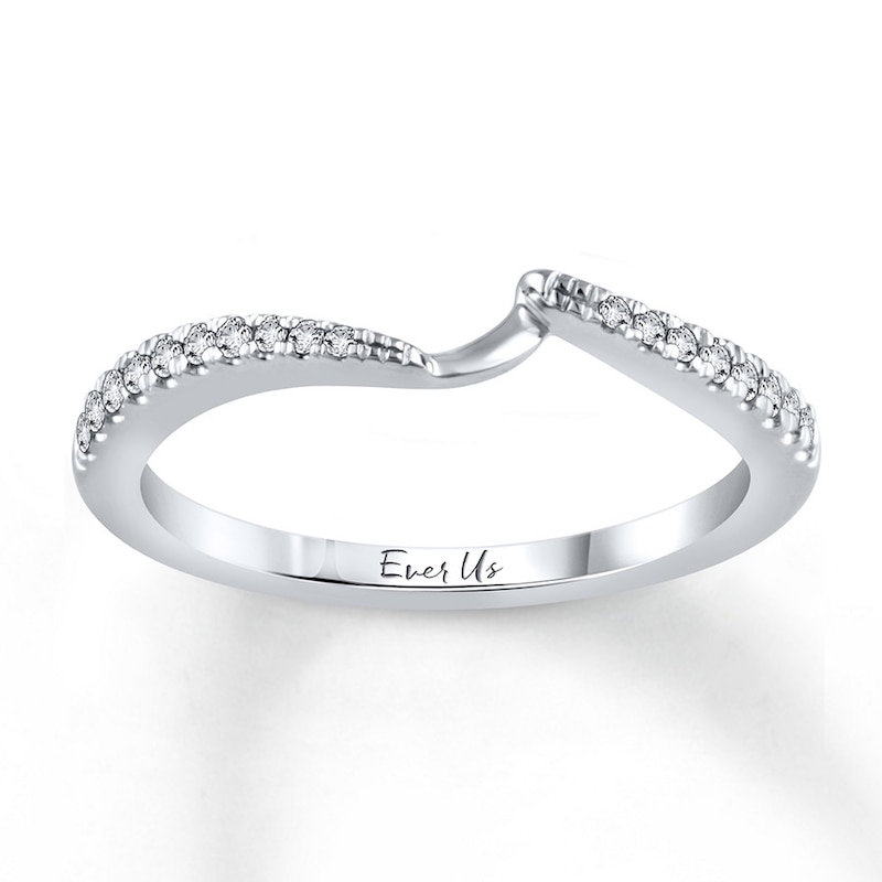 Ever Us Band 1/8 ct tw Diamonds 14K White Gold