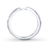Ever Us Diamond Band 1/8 ct tw Round-cut 14K White Gold