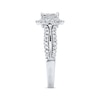 Thumbnail Image 1 of Multi-Diamond Engagement Ring 1 ct tw Princess-cut 14K White Gold