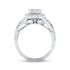 Thumbnail Image 2 of Diamond Engagement Ring 1 ct tw Princess-cut 14K White Gold
