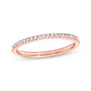 Thumbnail Image 0 of Diamond Wedding Band 1/10 ct tw Round-cut 14K Rose Gold