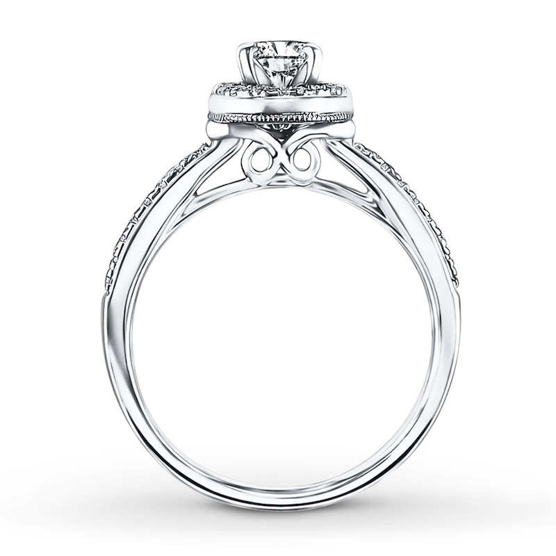Main Image 2 of Now + Forever Diamond Engagement Ring 5/8 ct tw Round-cut 14K White Gold