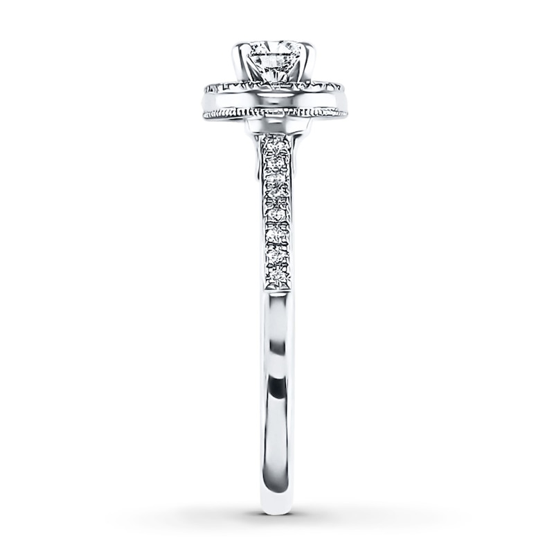 Main Image 3 of Now + Forever Diamond Engagement Ring 5/8 ct tw Round-cut 14K White Gold