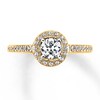 Thumbnail Image 0 of Diamond Engagement Ring 5/8 ct tw Round-cut 14K Two-Tone Gold