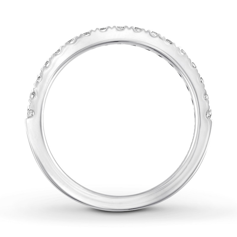 Diamond Wedding Band 1/4 ct tw 14K White Gold