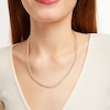 Thumbnail Image 1 of Solid Diamond-Cut Miami Cuban Chain Necklace 14K Yellow Gold 20"