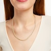 Thumbnail Image 2 of Diamond-Cut 5.94mm Miami Cuban Chain Necklace Solid 14K Yellow Gold 20&quot;