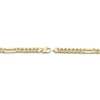 Men's Curb Chain Station Bracelet 10K Yellow Gold 8.5"