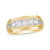 Kay Men's Round-Cut Diamond Wedding Ring 1 ct tw 10K Yellow Gold