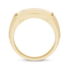 Men's Round-Cut Diamond Wedding Ring 1 ct tw 10K Yellow Gold