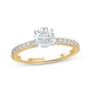 Thumbnail Image 0 of Lab-Created Diamonds by KAY Round-Cut Engagement Ring 1-1/4 ct tw 14K Yellow Gold