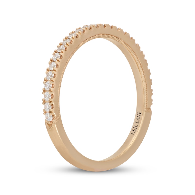 Main Image 8 of Neil Lane Diamond Wedding Band 1/4 ct tw 14K Yellow Gold