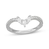 Thumbnail Image 7 of Neil Lane Artistry Pear-Shaped & Marquise-Cut Lab-Grown Diamond Wedding Band 1/2 ct tw 14K White Gold