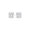 Thumbnail Image 2 of KAY Lab-Grown Diamonds Round-Cut Solitaire Stud Earrings 3/4 ct tw 10K White Gold (I/SI2)