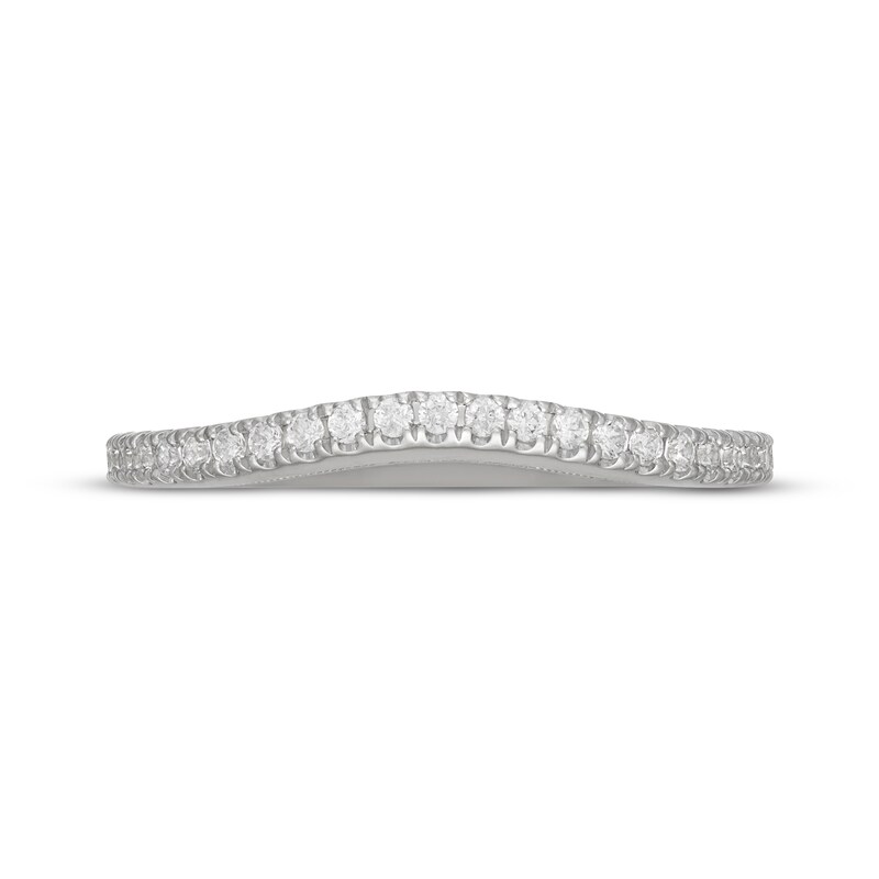 Main Image 3 of Neil Lane Diamond Contour Wedding Band 1/4 ct tw 14K White Gold