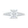 Thumbnail Image 3 of Now + Forever Lab-Grown Diamonds Radiant-Cut Engagement Ring 1-3/4 ct tw 14K White Gold