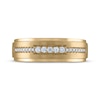 Thumbnail Image 3 of Now + Forever Men's Diamond Wedding Band 1/5 ct tw 10K Yellow Gold