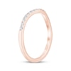 Thumbnail Image 2 of Now + Forever Diamond Contour Wedding Band 1/4 ct tw 14K Rose Gold