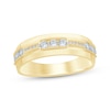 Thumbnail Image 1 of Now + Forever Men's Diamond Wedding Band 5/8 ct tw 10K Yellow Gold