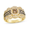 Thumbnail Image 1 of Le Vian Vault Diamond Ring 1-1/3 ct tw 14K Honey Gold