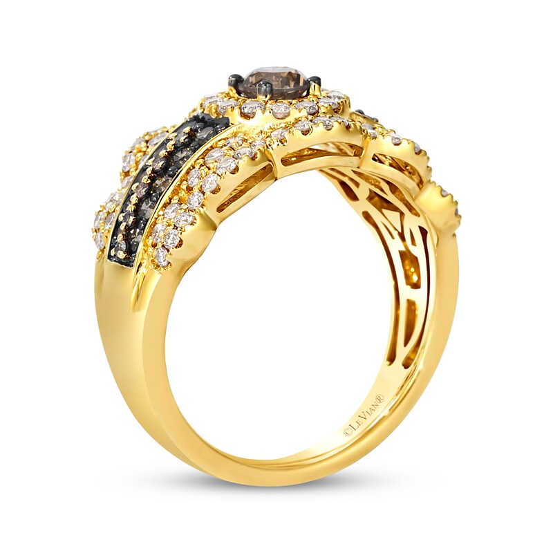 Main Image 2 of Le Vian Vault Diamond Ring 1-1/3 ct tw 14K Honey Gold