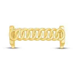Sneaker Bling Chain Link Shoelace Charm 14K Yellow Gold-Plated Sterling Silver
