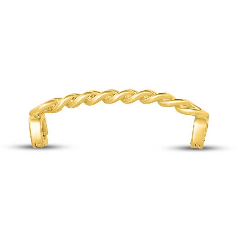 Main Image 3 of Sneaker Bling Chain Link Shoelace Charm 14K Yellow Gold-Plated Sterling Silver