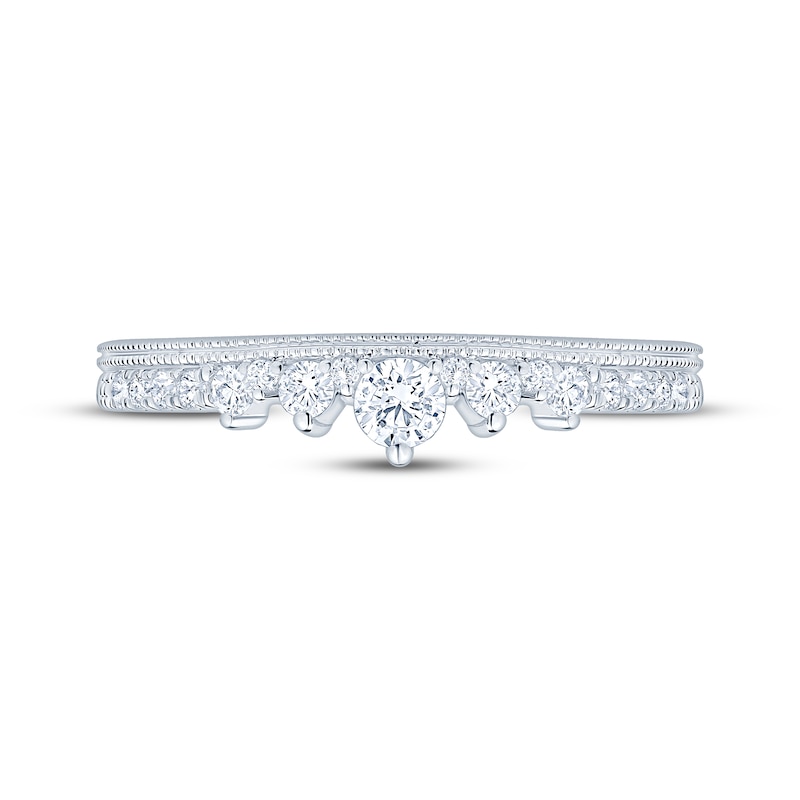 Main Image 3 of Now + Forever Diamond Anniversary Ring 1/3 ct tw 10K White Gold