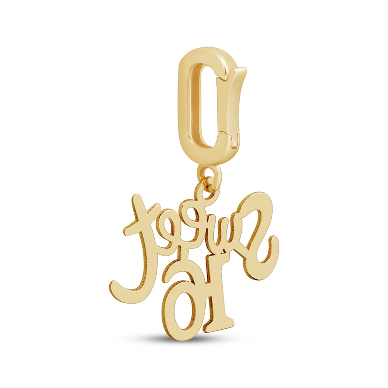 Main Image 3 of Charmed Memories &quot;Sweet 16&quot; Charm 10K Yellow Gold