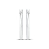 Thumbnail Image 2 of Hoop Earrings 14K White Gold 15mm