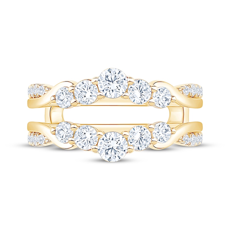 Main Image 3 of Now + Forever Diamond Graduated Enhancer Ring 1 ct tw 14K Yellow Gold