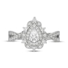 Thumbnail Image 3 of Neil Lane Pear-Shaped Diamond Halo Engagement Ring 1 ct tw 14K White Gold