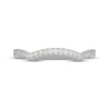 Thumbnail Image 9 of Neil Lane Diamond Contour Wedding Band 1/5 ct tw 14K White Gold