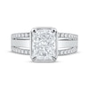 Thumbnail Image 3 of Now + Forever Radiant-Cut Lab-Grown Diamond Engagement Ring 3 ct tw 14K White Gold