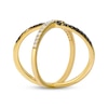Thumbnail Image 3 of Le Vian Kiss Collection Diamond "X" Crossover Ring 1/2 ct tw 14K Honey Gold