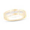 Thumbnail Image 1 of Now + Forever Men's Diamond Wedding Band 3/8 ct tw 10K Yellow Gold