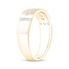 Thumbnail Image 2 of Now + Forever Men's Diamond Wedding Band 3/8 ct tw 10K Yellow Gold