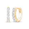 Thumbnail Image 1 of KAY Lab-Grown Diamonds Huggie Hoop Earrings 1/5 ct tw 10K Yellow Gold