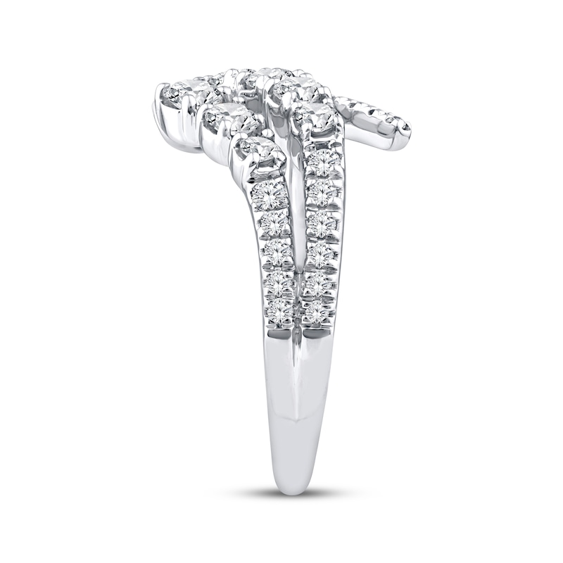 Main Image 2 of KAY Lab-Grown Diamonds Deconstructed Wrap Fashion Ring 1 ct tw 10K White Gold