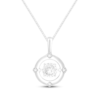 Unstoppable Love Lab-Grown Diamond Necklace 1/3 ct tw Sterling Silver 19"
