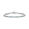 Thumbnail Image 1 of Le Vian Natural Montana Sapphire Ombré Line Bracelet 14K Vanilla Gold 7"