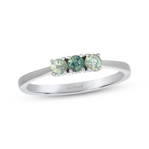 Le Vian Montana Sapphire Ombré Three-Stone Ring 14K Vanilla Gold