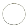 Thumbnail Image 1 of Le Vian Natural Montana Sapphire Ombré Oval-Cut Line Necklace 1-1/6 ct tw Diamonds 14K Honey Gold 17"