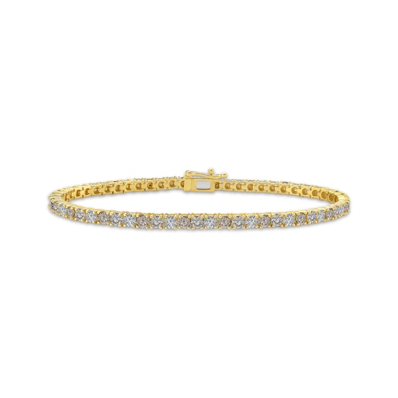 Desert Diamonds Tennis Bracelet 6 ct tw 10K Yellow Gold 7"