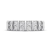 Thumbnail Image 3 of THE LEO Diamond Anniversary Ring 3/4 ct tw 14K White Gold