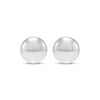 Thumbnail Image 2 of Flat Ball Stud Earrings 14K White Gold 5.75mm