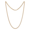 Thumbnail Image 1 of 3.5mm Cuban Chain Necklace Hollow 10K Yellow Gold 24"
