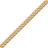 Thumbnail Image 2 of 3.5mm Cuban Chain Necklace Hollow 10K Yellow Gold 24"
