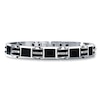 Thumbnail Image 1 of Men's Diamond Bracelet 1/10 ct tw Round-cut Stainless Steel 9&quot;